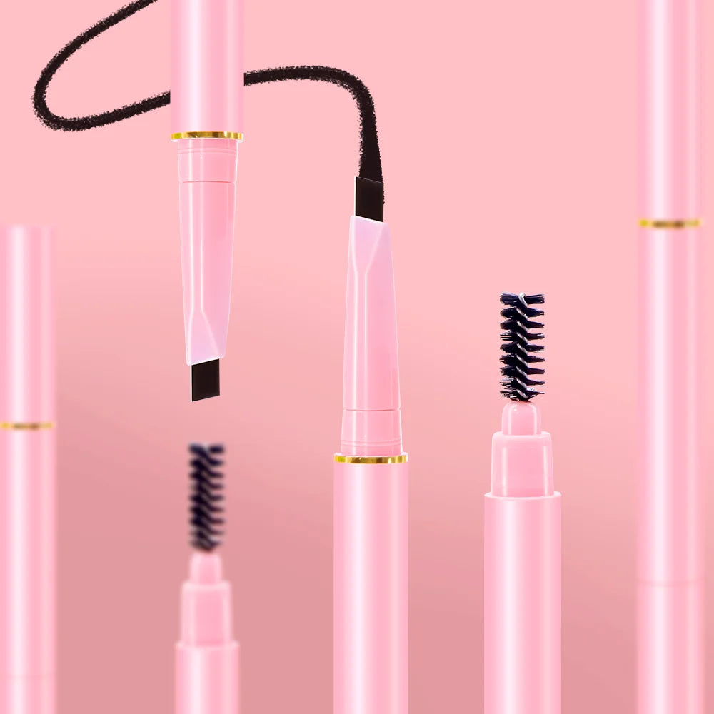 Cosmetics Makeup Private Label Multifunction Cruelty Free Eyebrow Pencil Waterproof Eye Brow Pen Long Lasting Eyebrow Pencil
